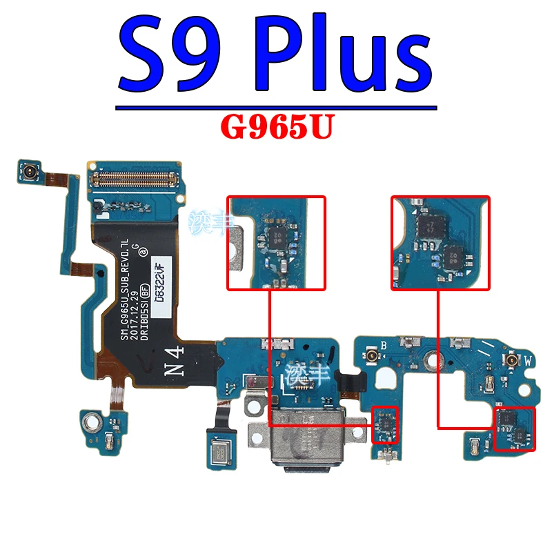 Usb Dock Charger Port for Samsung Galaxy G920 G925 G930 G950 G955 G960 G965 F U S6 S7 S8 S9 Edge Plus + Charging Board Module