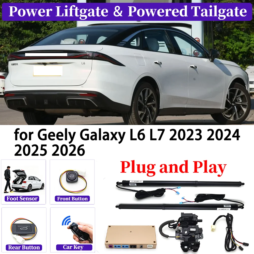 for Geely Galaxy L6 L7 2023 2024 2025 2026 OEM Upgrade Car Automatic Power Liftgate Kit Smart Auto Electric Tailgate System
