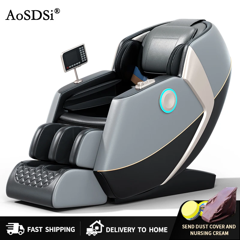 Luxury Shiatsu Zero Gravity Massager Chair SL Track 4D Body Massager Chair Touch Massage Chair