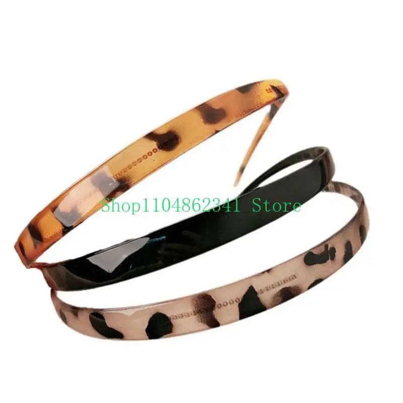 

652F 3 Pieces Hair Hoops For Women Men And Girls Plastic Headband Party Hair Accesories Fashionable Hair Decoration