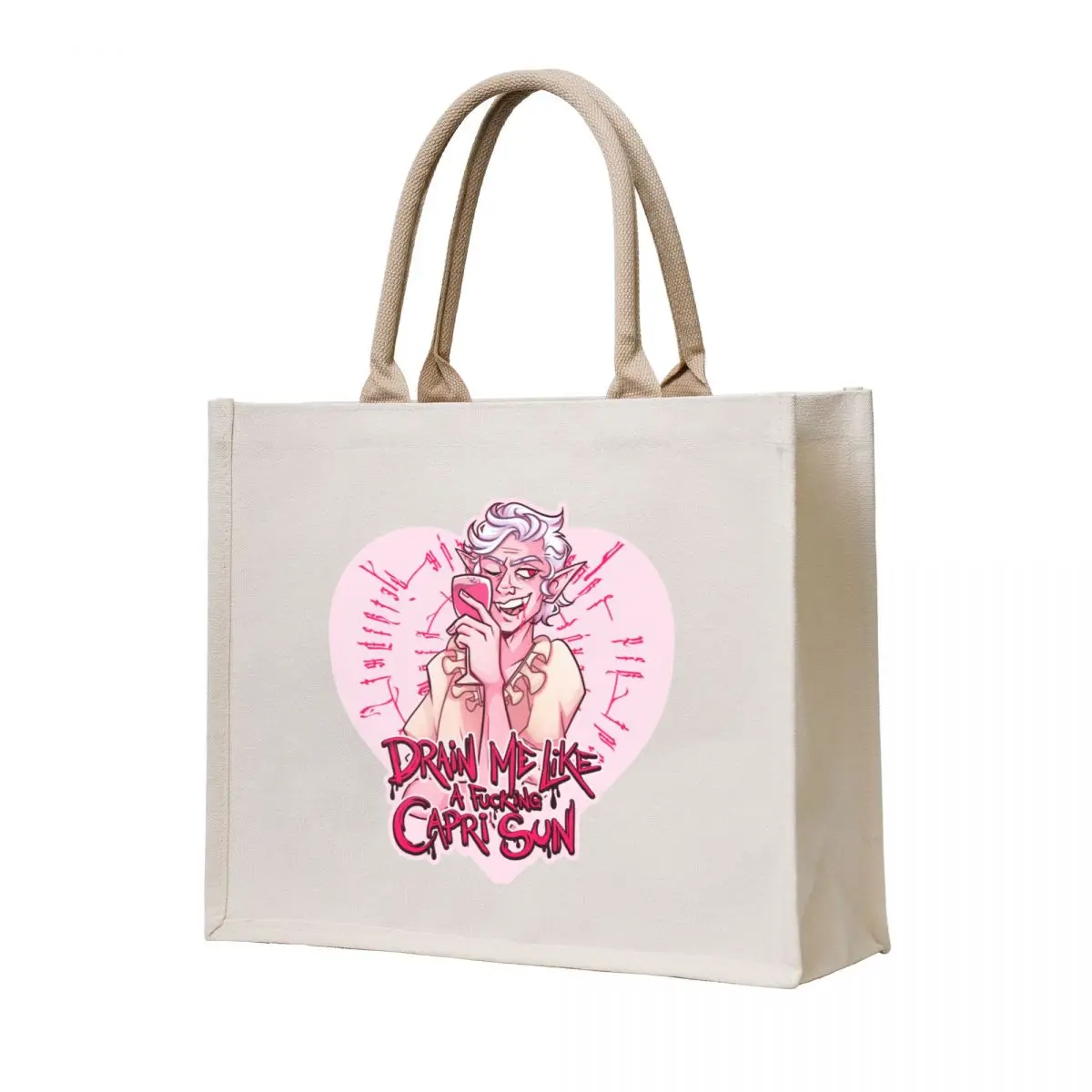 

Drain Me, Astarion Tote Bag Women's bag Canvas bag shopper women canvas foldable reusable