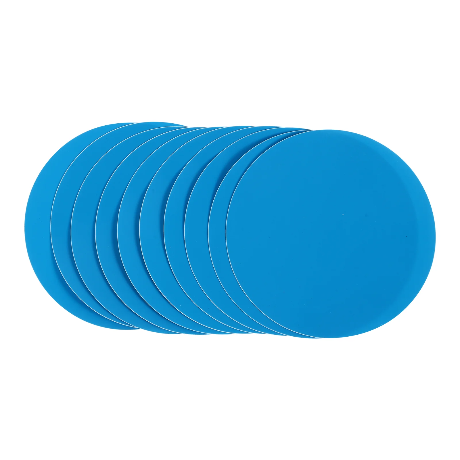 10 個の PVC 修理パッチ自己粘着防水ステッカー水泳プールインフレータブルボートテントレインコートキャンバス修正ソリューション