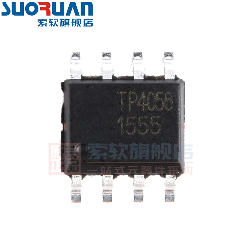 Free shipping     TP4056 SOP-8 1AIC     10PCS