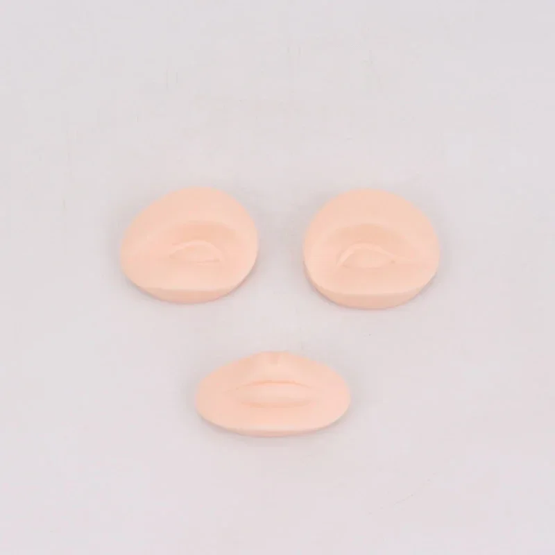

Practice Skin Permanent Makeup Tattoo Eye Lip Practice Skin Mannequin Eyebrows and Mouth Mold Replacement Parts tattoo supplies