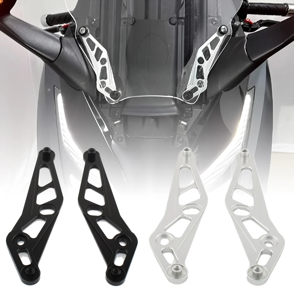 

Motorcycle Windshield Bracket Windscreen Adjuster Aluminum For Honda Forza350 Forza125 Forza 350 125 NSS 350 NSS350 2021-2024