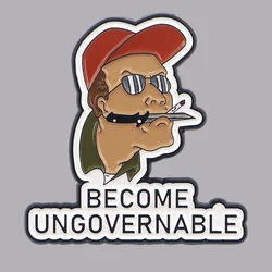 Cartoon Father Enamel Pin Anime Brooch Pines Lapel Pins Badge on Backpack Clothing Accessories Funny Jewelry Friends Gifts
