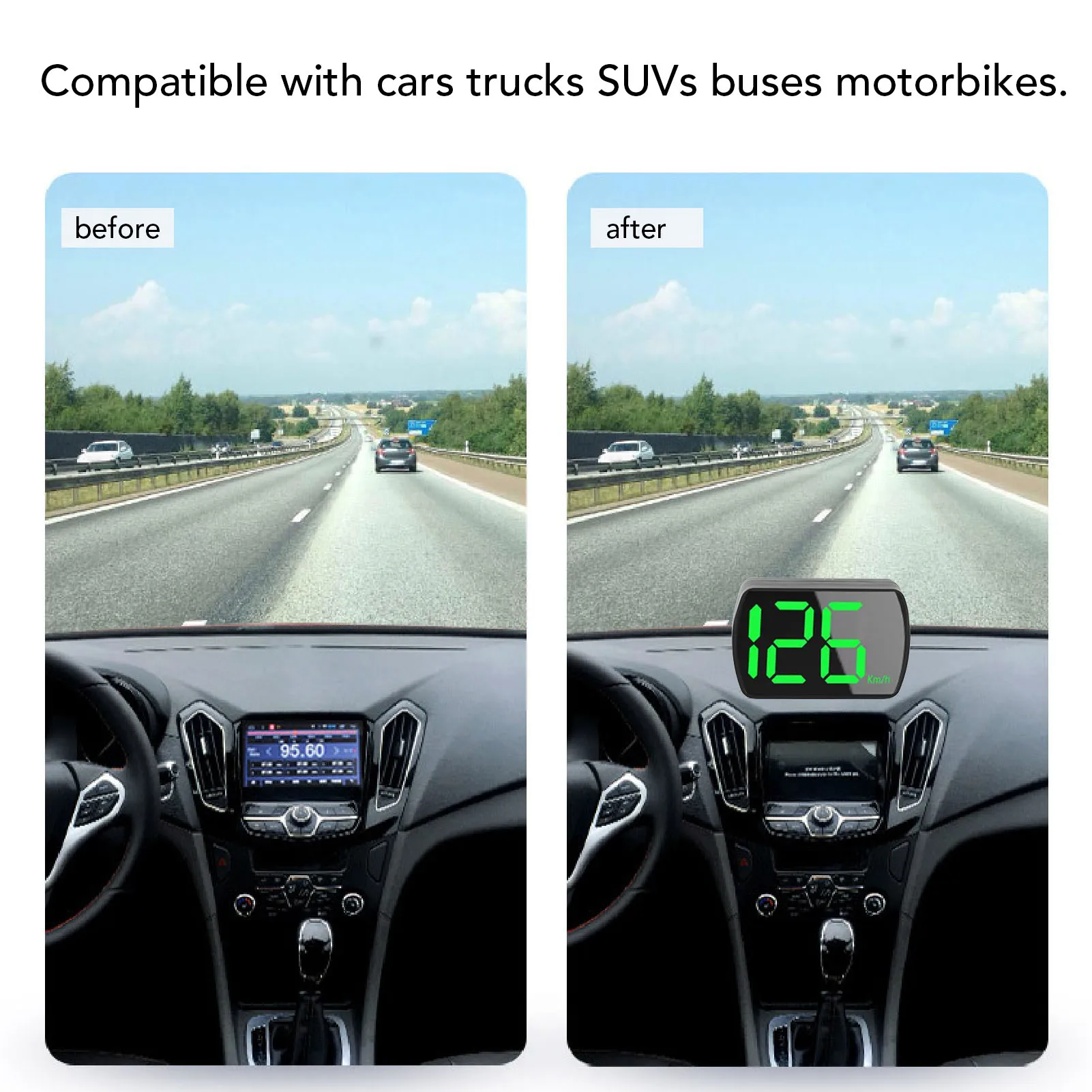 Digital Car Hud Spe… - image