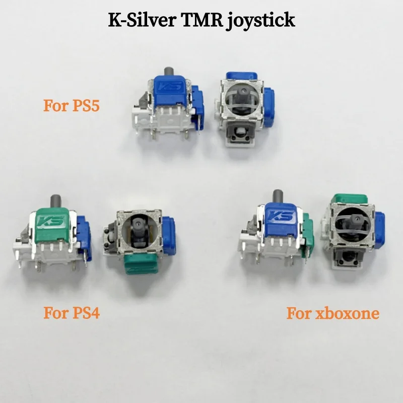 20 قطعة TMR عصا التحكم الكهرومغناطيسية ل PS5/PS4/Xbox تحكم غمبد عصا الإبهام لا الانجراف ثلاثية الأبعاد الاستشعار التناظرية ترقية طقم تصليح
