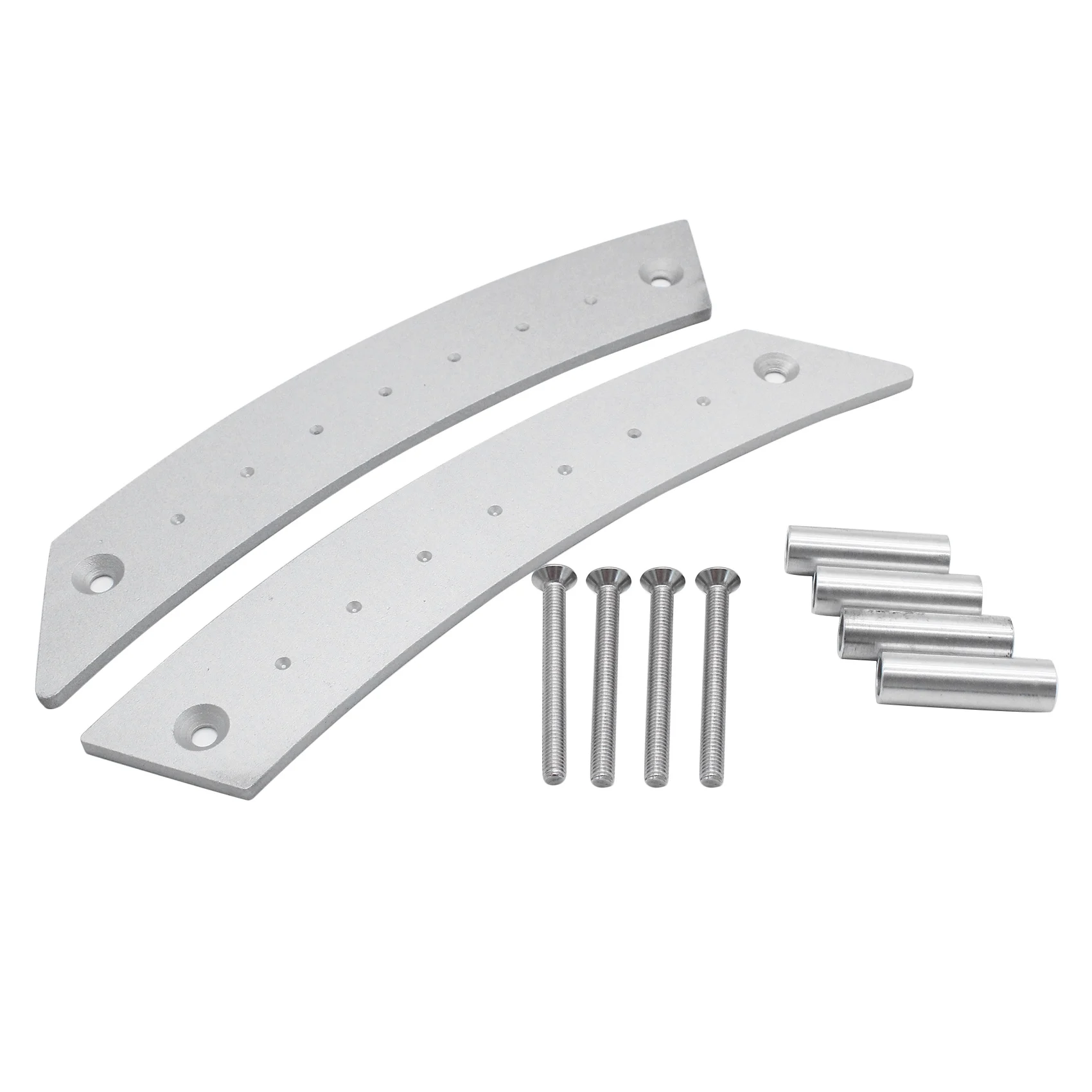 

X68A-1Pair Metal Door Panel Pull Handle Set for Beetle 1998-2010 Interior Door Grab Pull Handles Replacement Silver