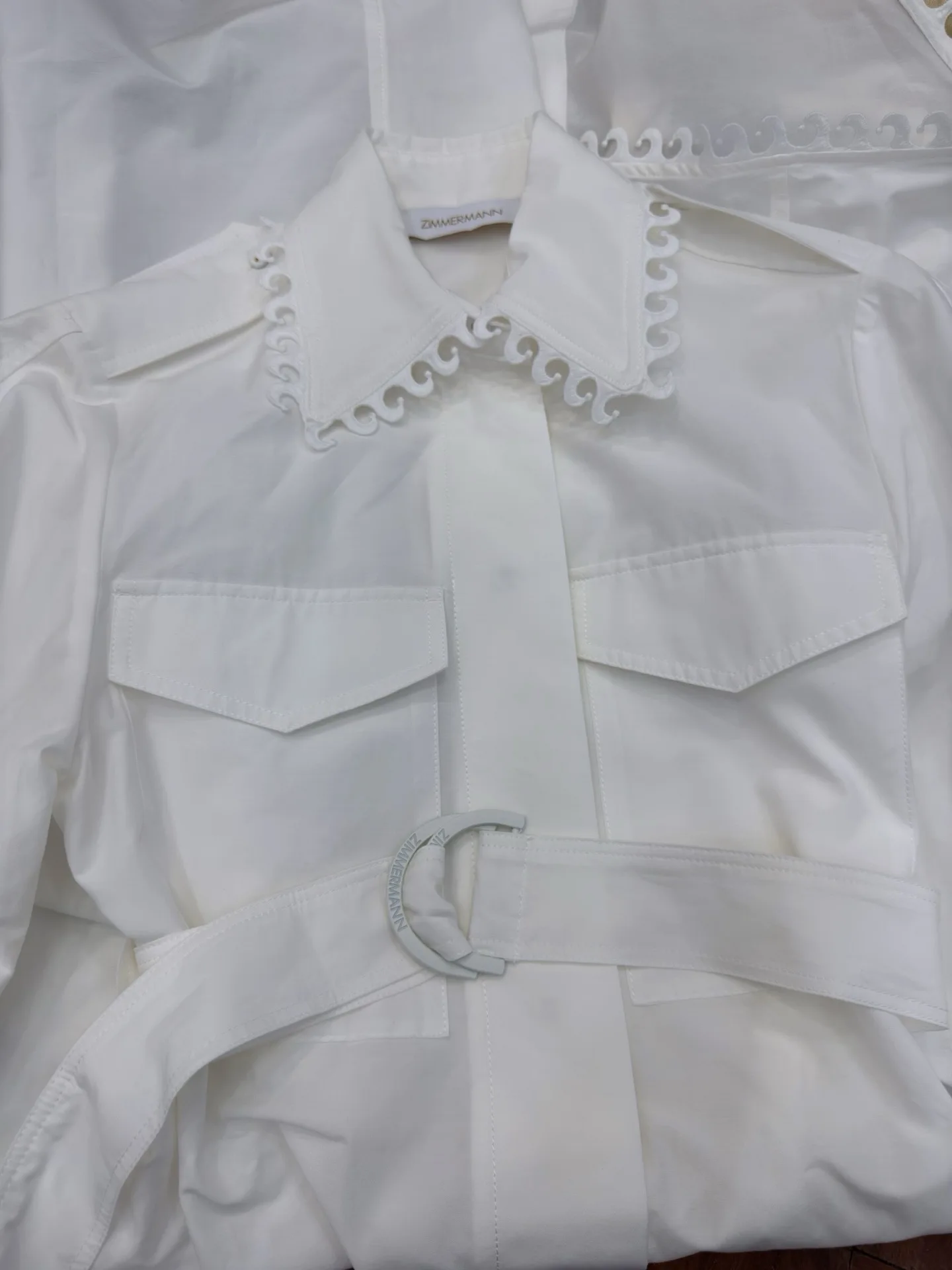 سييم-فستان متوسط الطول بياقة منفوخة للنساء ، أنيق ، كلاسيكي ، بوهيمي ، أنيق ، فاخر ، مصمم مدرج ، حلو ، أبيض