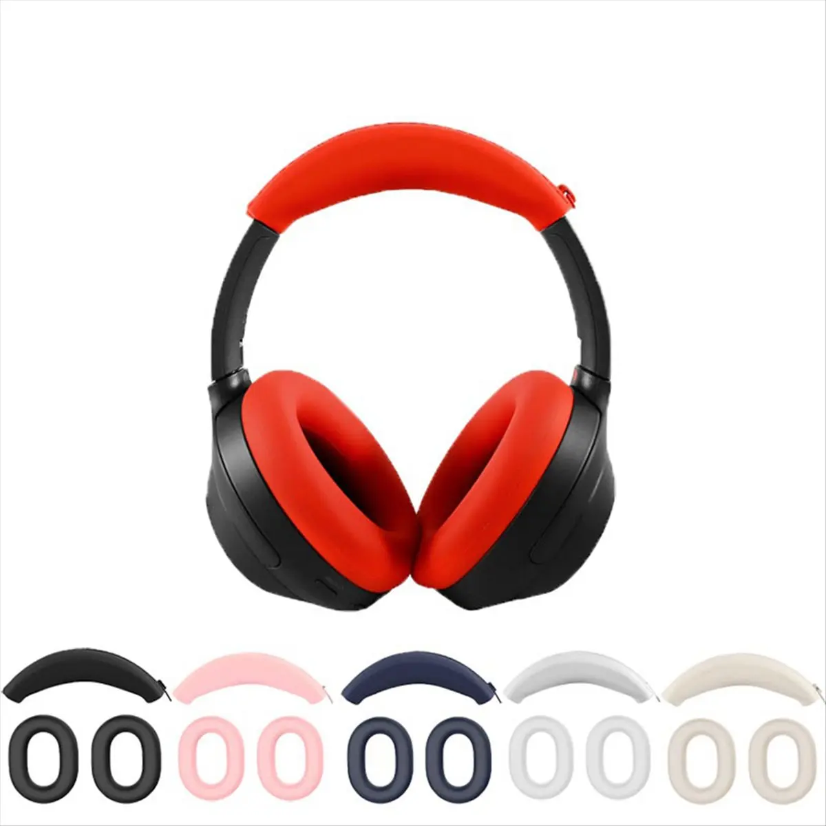 【~ New Y24A】Ear Pads+Head Beam Kit for ULT WEAR WH-ULT900N Headset Silicone Protective Case Earmuff Head Beam Repair Parts A