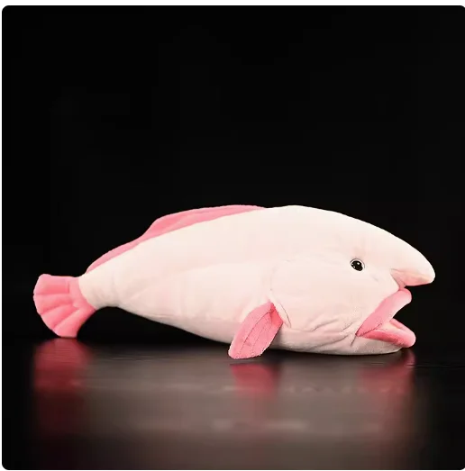 33cm  Simulation Funny Fish Plush Toys Stuffed Soft Animal  Original water drop fish doll sad Fish  for Kids Girls Xmas Gift