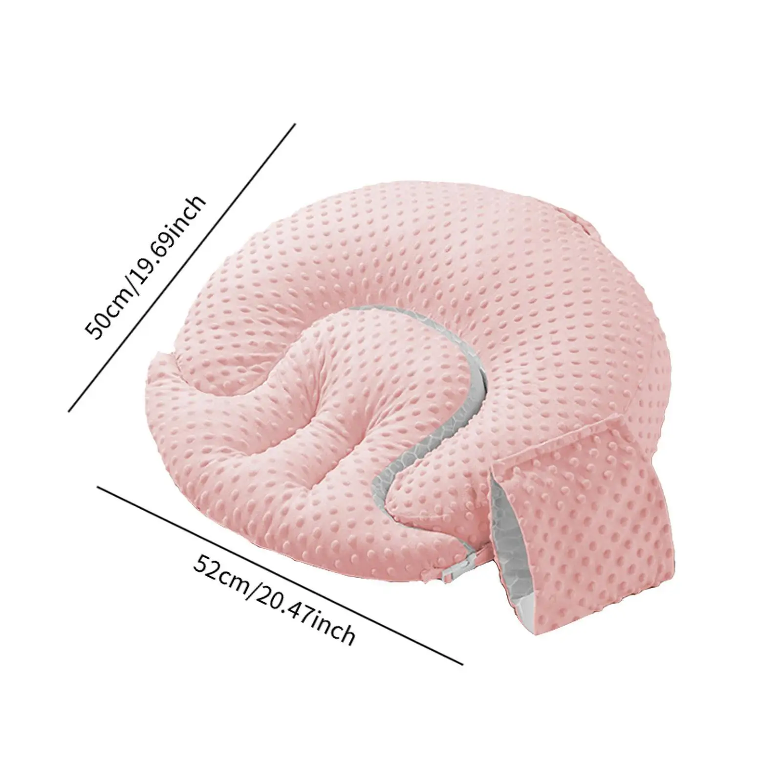 وسادة ممرضة للرضاعة الطبيعية على شكل زجاجة رضاعة كبيرة مريحة للأم حديثي الولادة #6