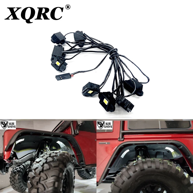 

Trx4 led wheel arch light chassis light for 1 / 10 RC tracked vehicle trx4 trx-4 defender upgrade parts