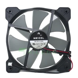 NEW NR135L 135mm Fan 13.5cm 12V 0.22A HX750/1000 Power Cooling Fan Case Chassis Cooler
