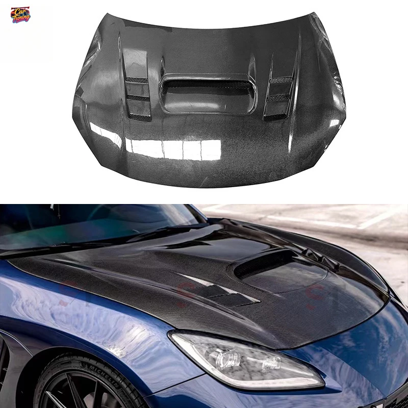 

Suitable for Toyota GR86 Subaru BRZ carbon fiber hood WRX model engine cover body kit modification accessories