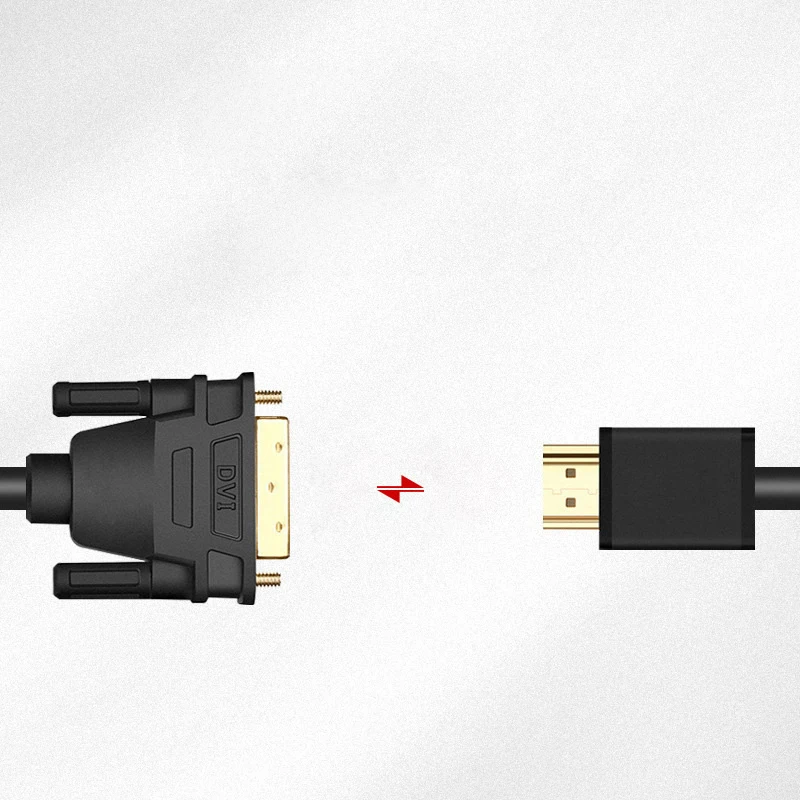 HDMI-compatible To DVI 2K Cable Computer Display Projector TV video Bidirectional Conversion Suitable For DVI 24+1 All copper
