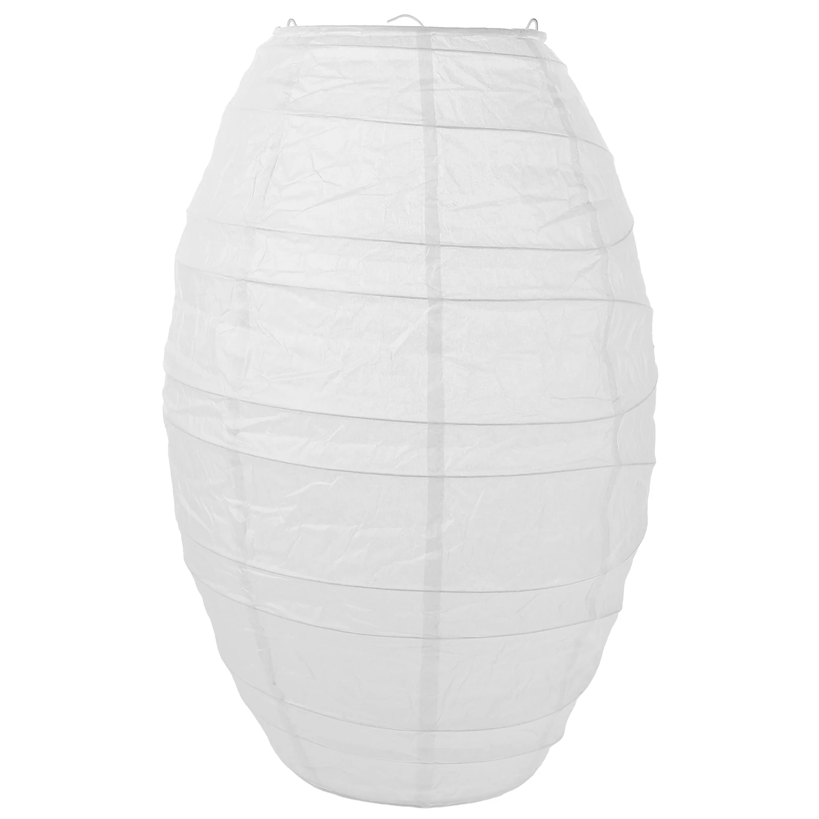 

Chandelier Shade Folding Lantern Cover Foldable Lampshade Paper Light Hanging Oval