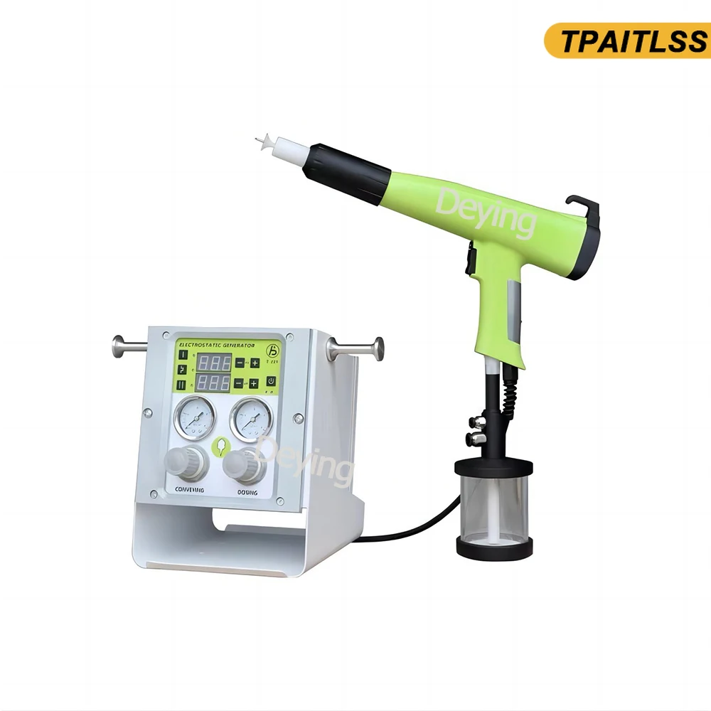 Small Intelligent Powder Coating Machine with Powder Coating Spray Gun for Sale