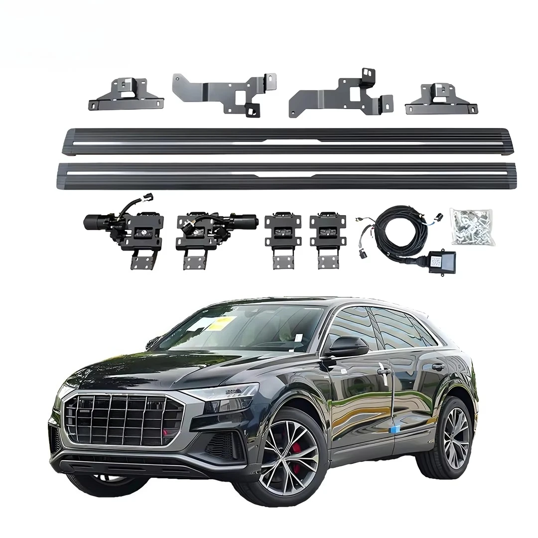 

Electric side pedal for Q8 aluminum alloy modified automatic vehicle power side pedal waterproof