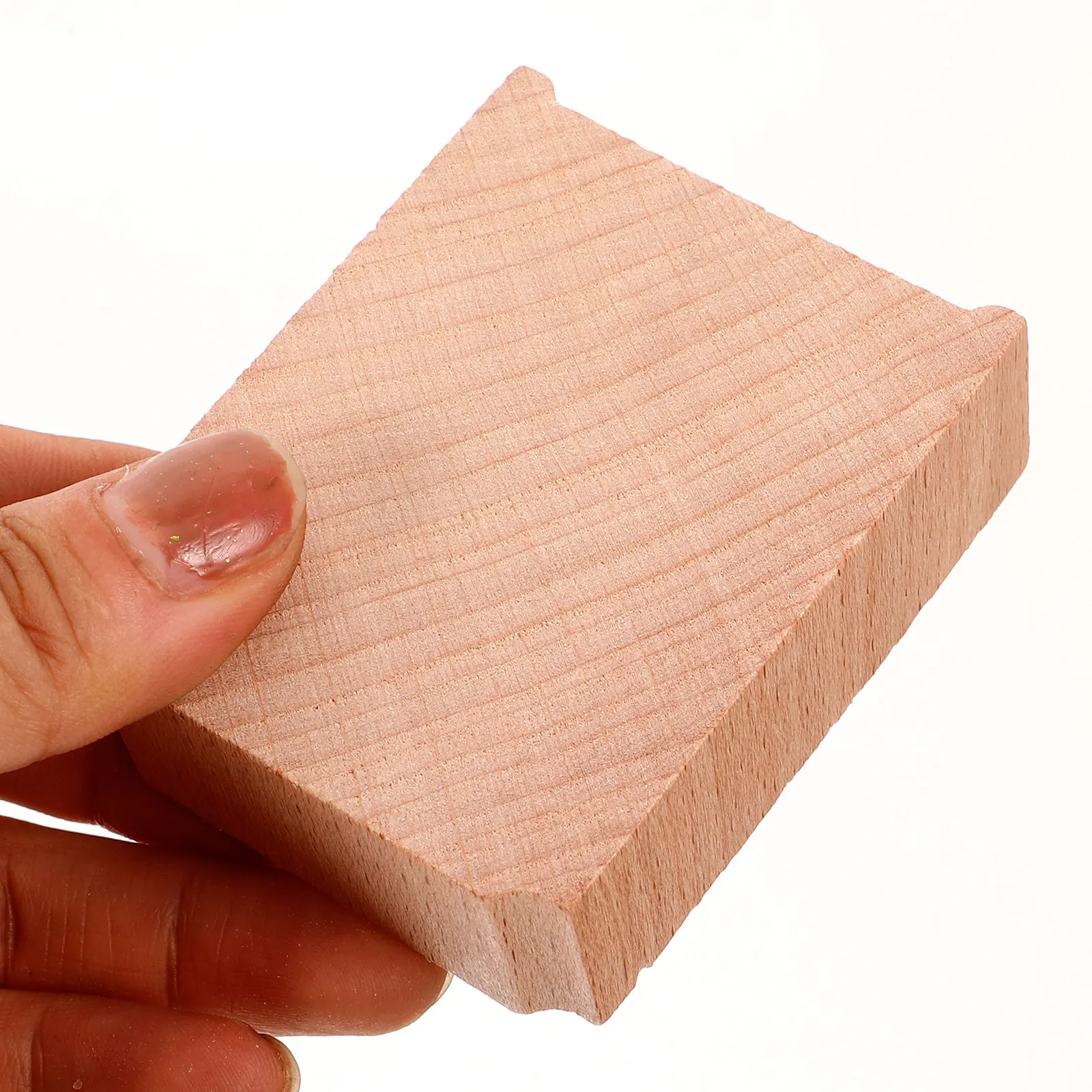 

6 шт. деревянных опор для железнодорожных мостов, высокие опоры для приподнятых железнодорожных путей, гладкие, безопасные, из натурального дерева, мостовые опоры для поездов