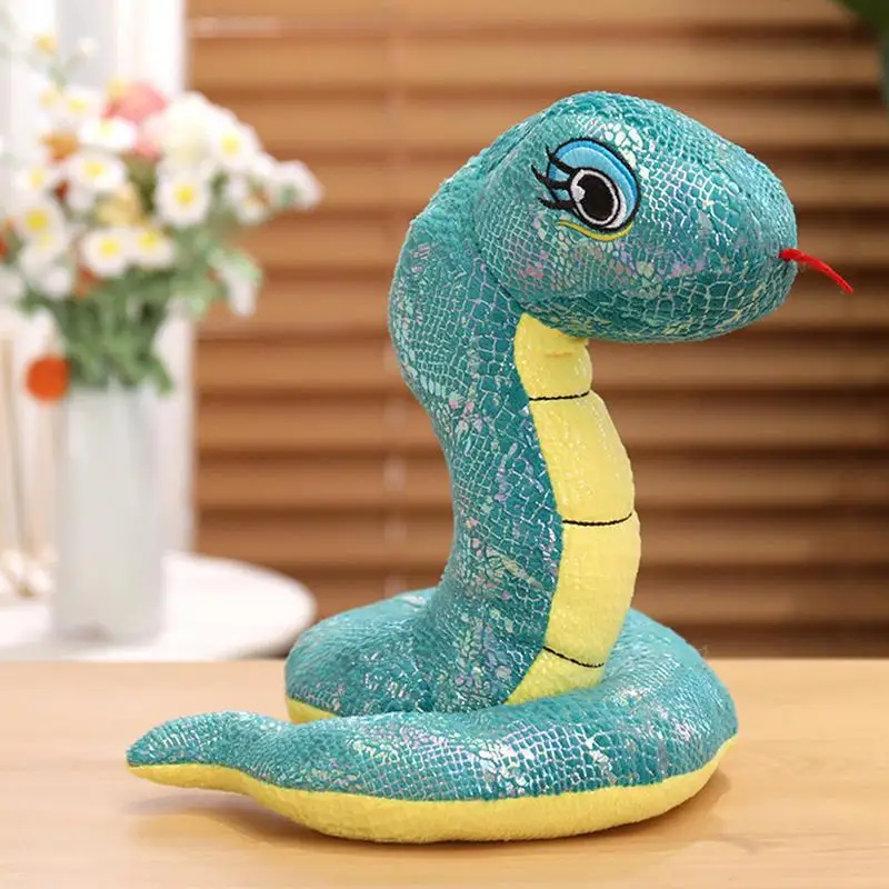 Snake Plush Plush Snakes With Color Changing Sequins Snake Stuffed Animal For Kids Child Christmas Party Birthday Party