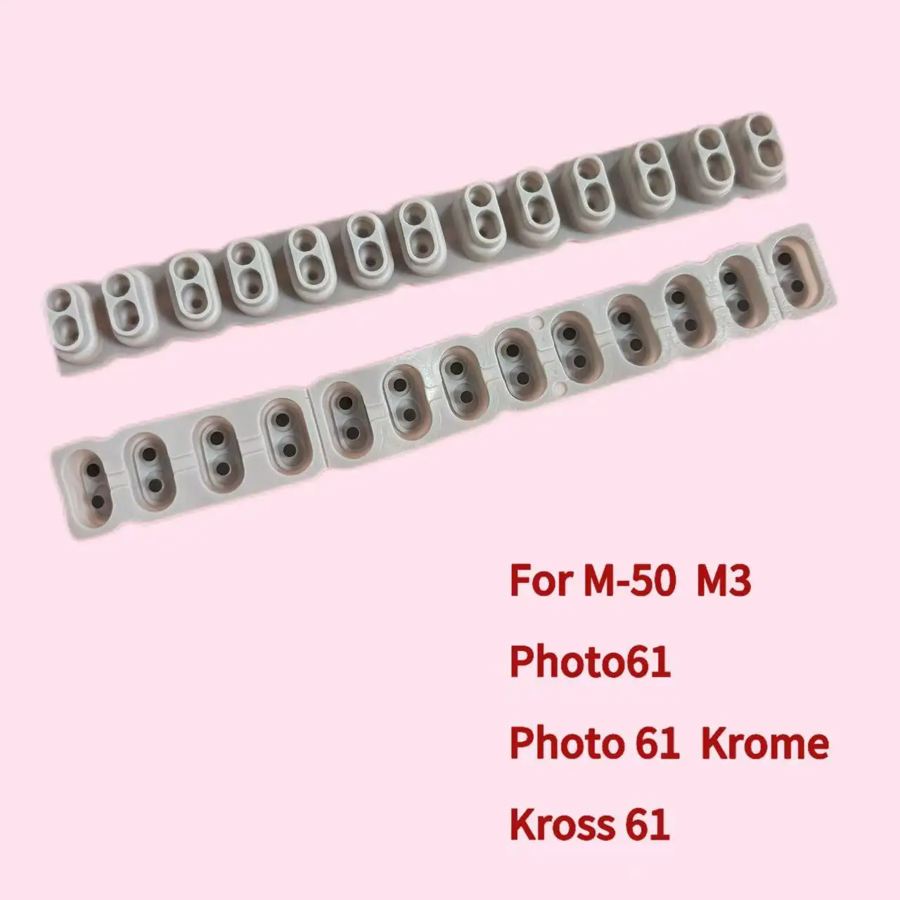 Conductive Rubber For Korg M-50 / M3 / Photo61 / Photo 61 / Krome / Kross 61