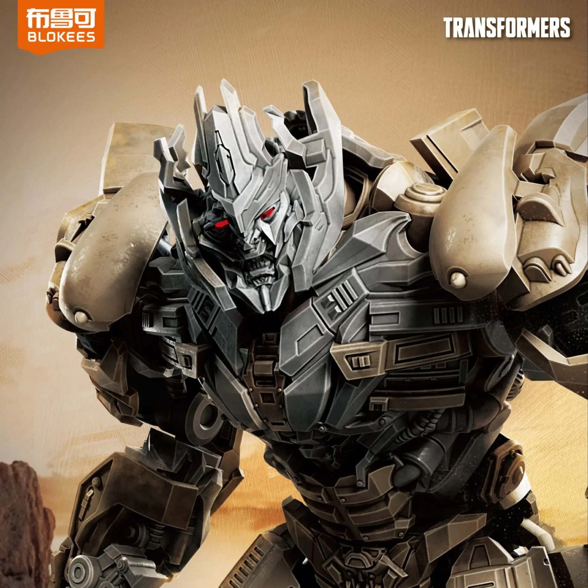 Blokees Transformers Classic Class Bumblebee & Megatron Champion Class Building Blocks Figure Assemble Toy Gift for Kids & Fans