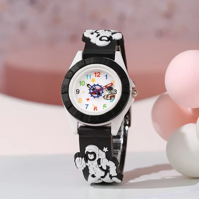 Fashion Children Watches Silicone Quartz Wristwatch Birthday Gift Kid Girl Boy Study Time Girl Watch Reloj  Kids Watches Boys