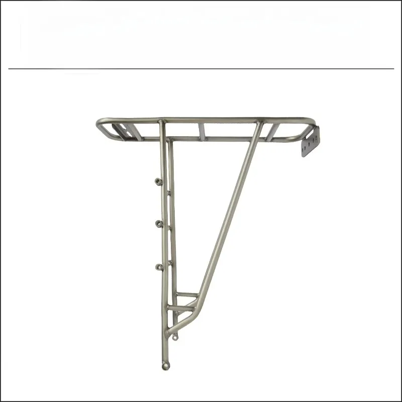 Lightweight Rear Rack Travel Bike Rear Rack Bicycle Rack Stable Aluminum Alloy Bicycle Luggage Carrier for Outdoor Cycling