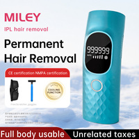 Laser IPL Hair Removal Device Women Men Home Upgraded 999999 Flashes Permanent Facial Legs Arms Bikini Line Whole Body Treatment