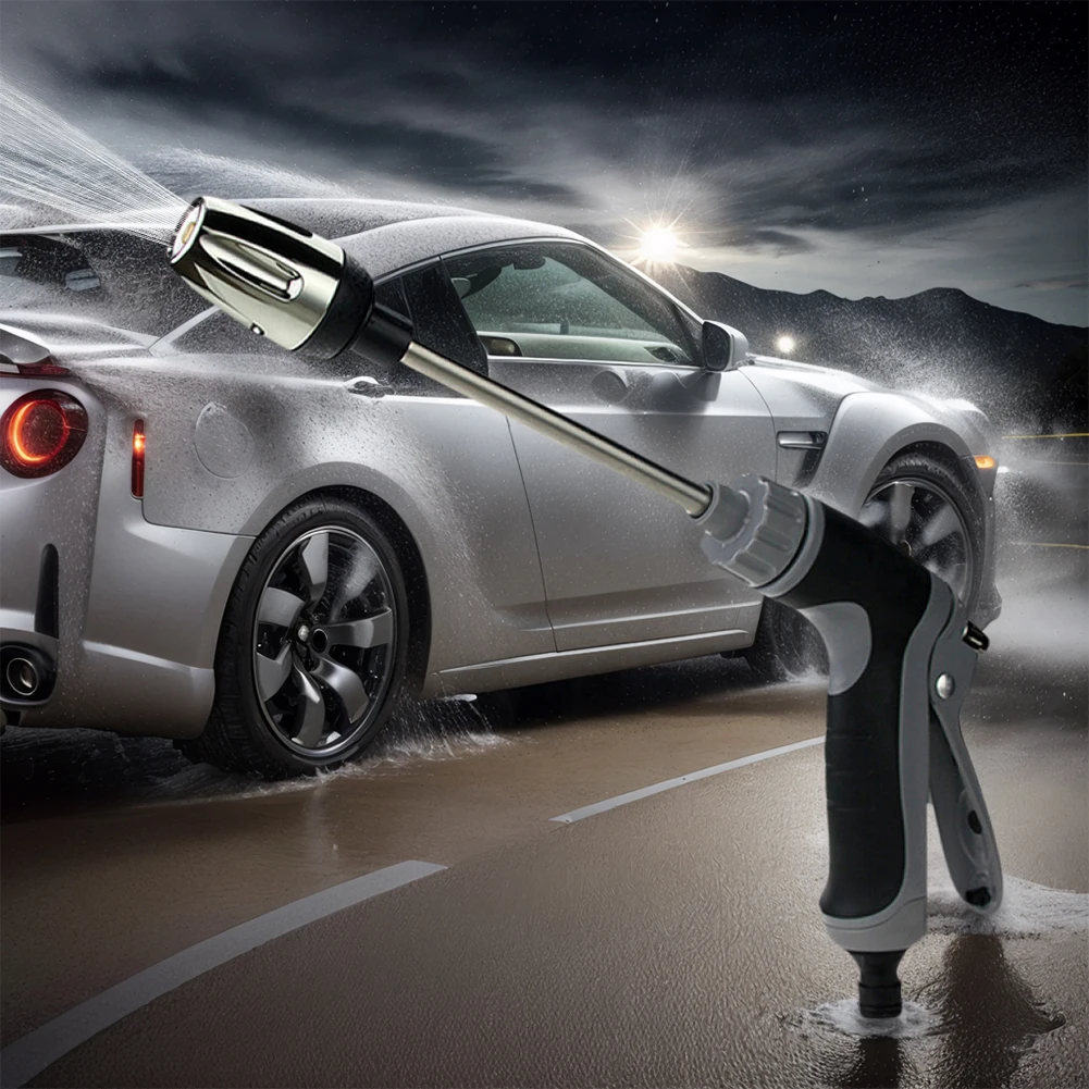 

High Pressure Washer Garden Hose Nozzle High Pressure Spray Water Gun for Washing Cars Watering Garden Cleaning