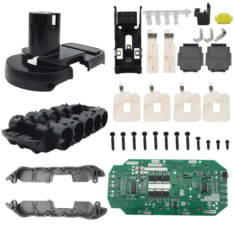 Imagem -02 - Bateria de Plástico Case Carregamento Proteção Placa de Circuito Pcb para Ryobi 18v 9ah P103 Bpl1815 1820g 1815 1820g P108b 5*18650