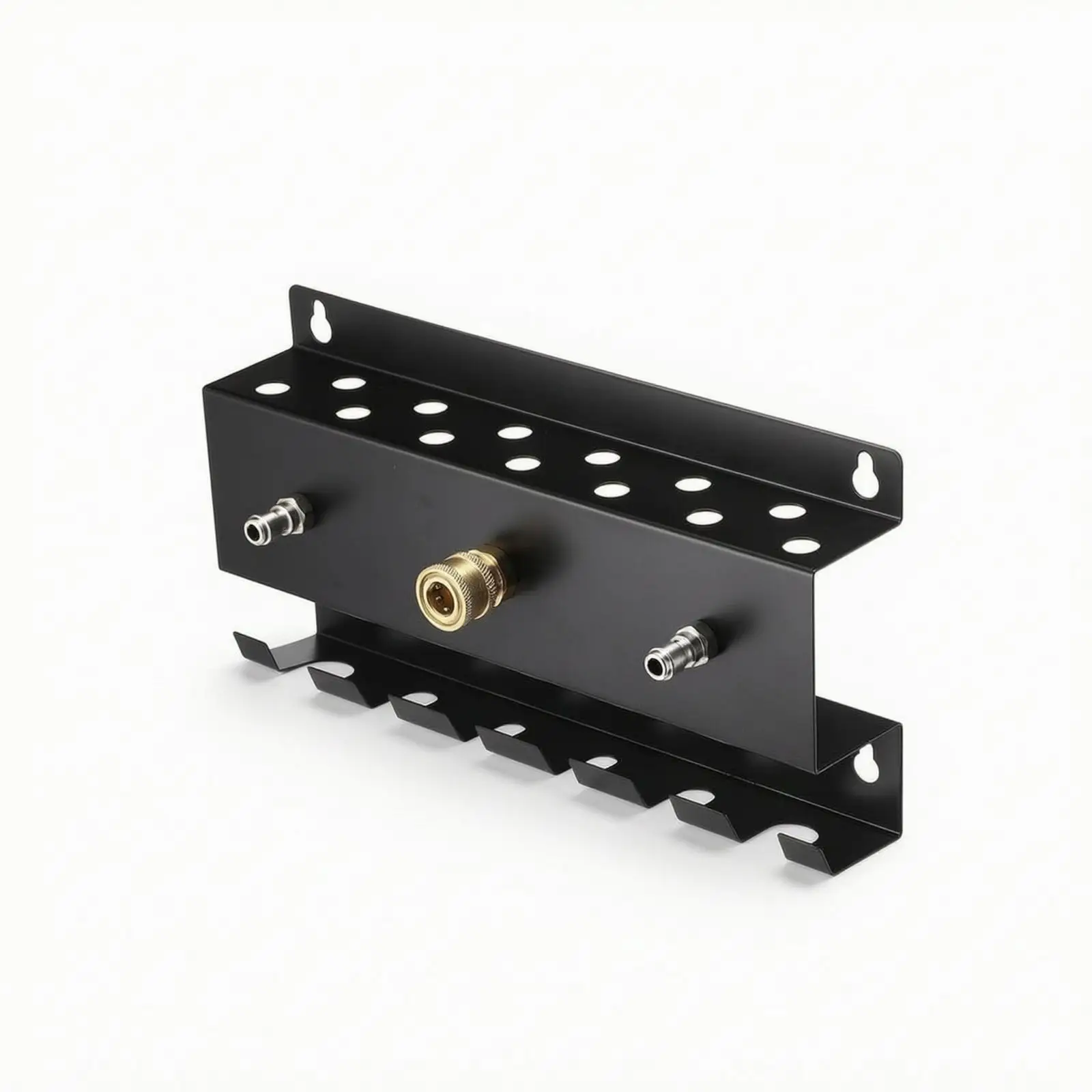 Garage Wall Cleaning Equipment Mount for Pressure Washer Accessories Rack with Keyhole Mounting Slots for Car Detailing Tools