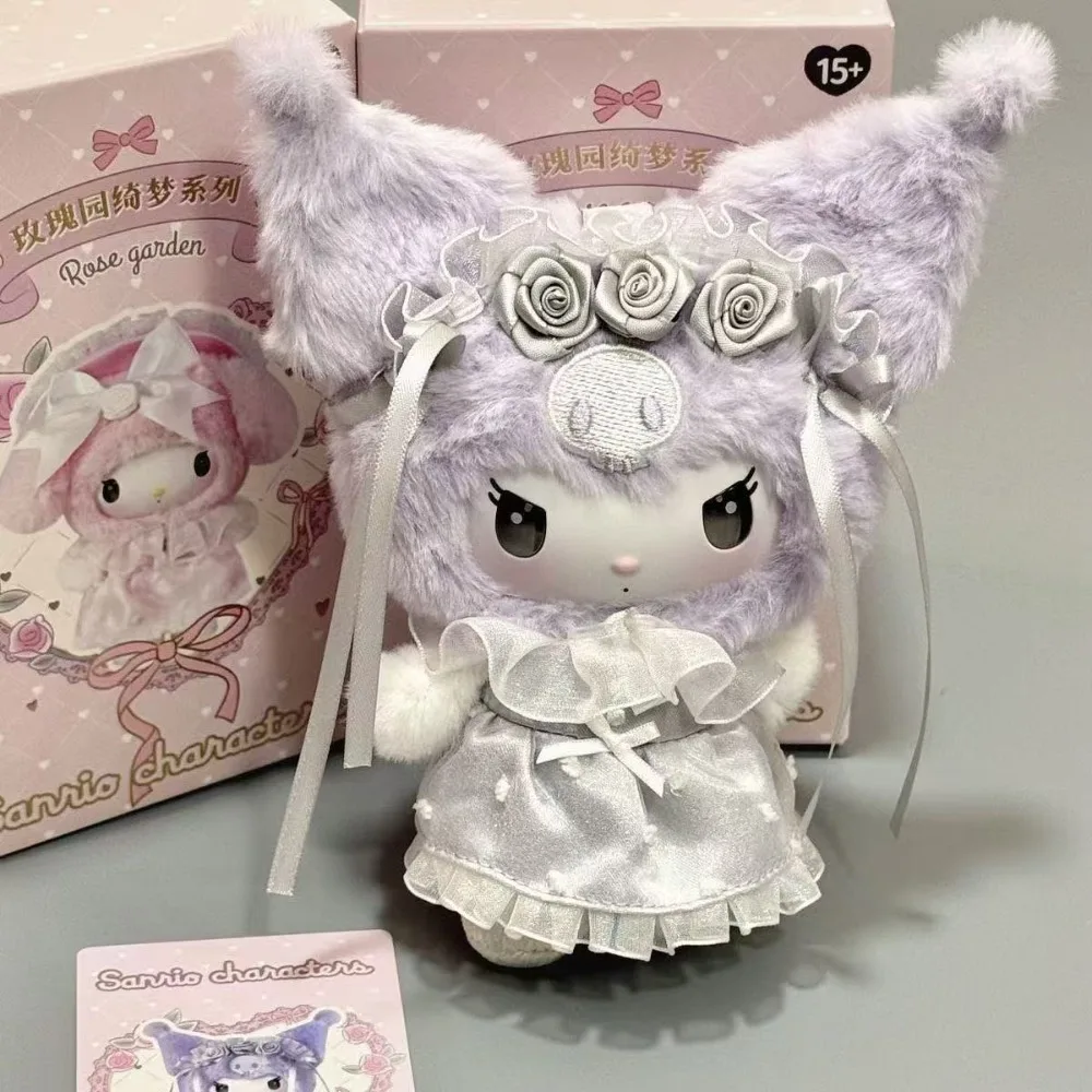 NEW Sanrio Rose Garden Dream Series Vinyl Plush Doll Blind Box - Cute Figure Pendant with Mystery Box Toys Gift for - view 5