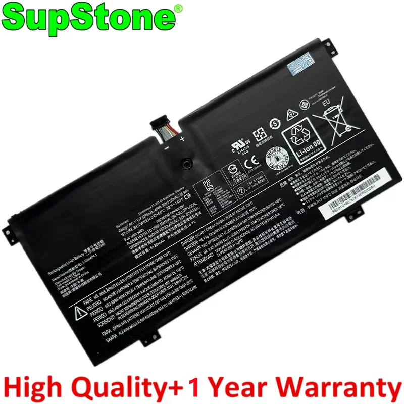 

Аккумулятор SupStone L15M4PC1 L15L4PC1 для ноутбука Lenovo YOGA 710-11ISK 80V6 710-11IKB 80TX 5B10K90767 5B10K90801