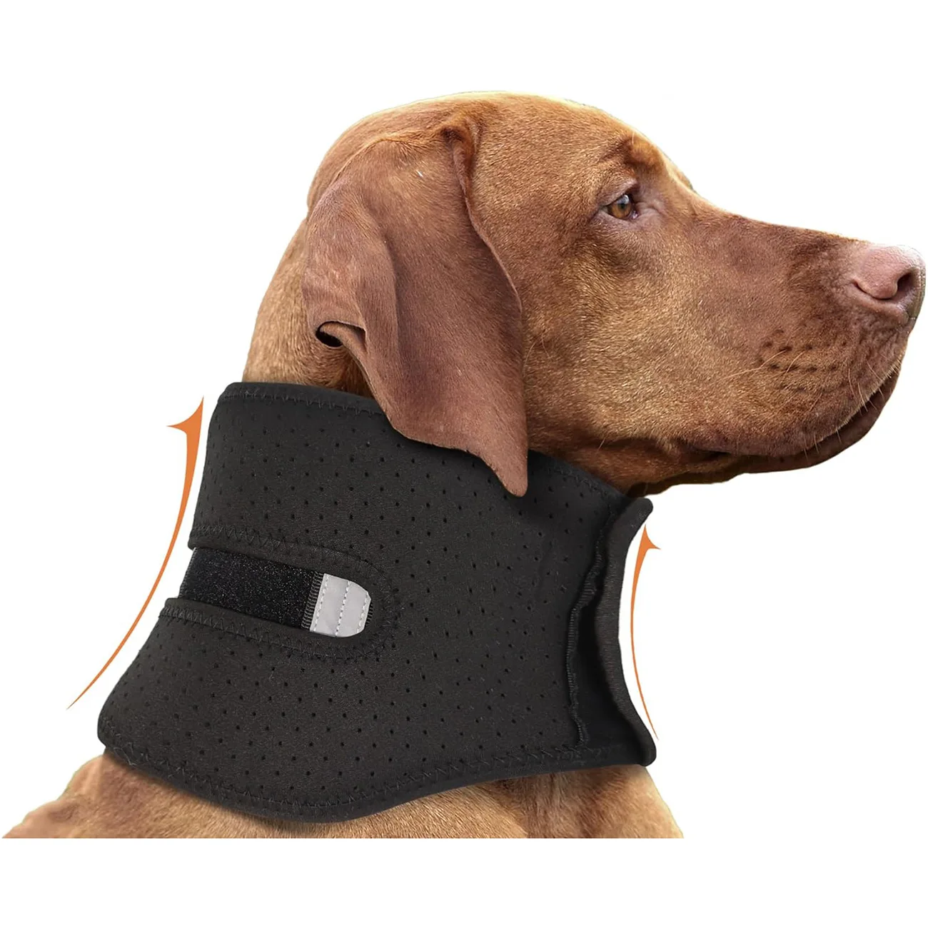 

Pet Collar Cover Strong Supportive Dog Cervical Collar Neck Brace Anti-sprain Breathable Neck Sleeves for Dogs After Surgery