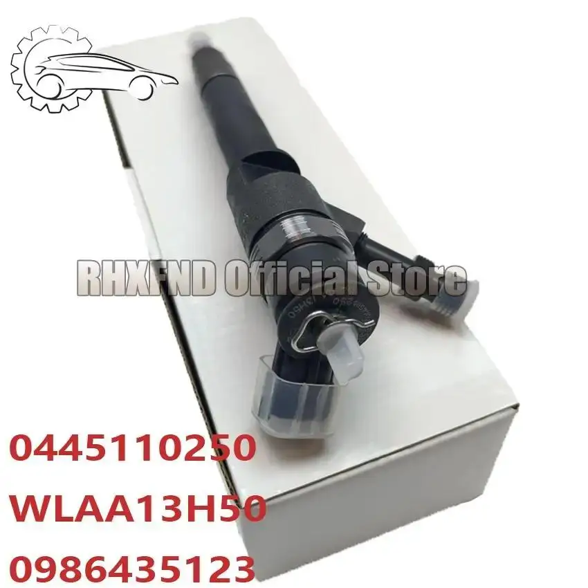 

0445110250 is suitable for Mazda BT-50 Ford Ranger 2.5L 2006-2011 WLAA-13-H50 new diesel fuel injector