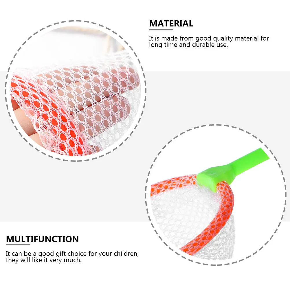 

12 Pcs Fishing Net Insect Catching for Children Kids Nets Aquarium outside Toys Plastic Baby