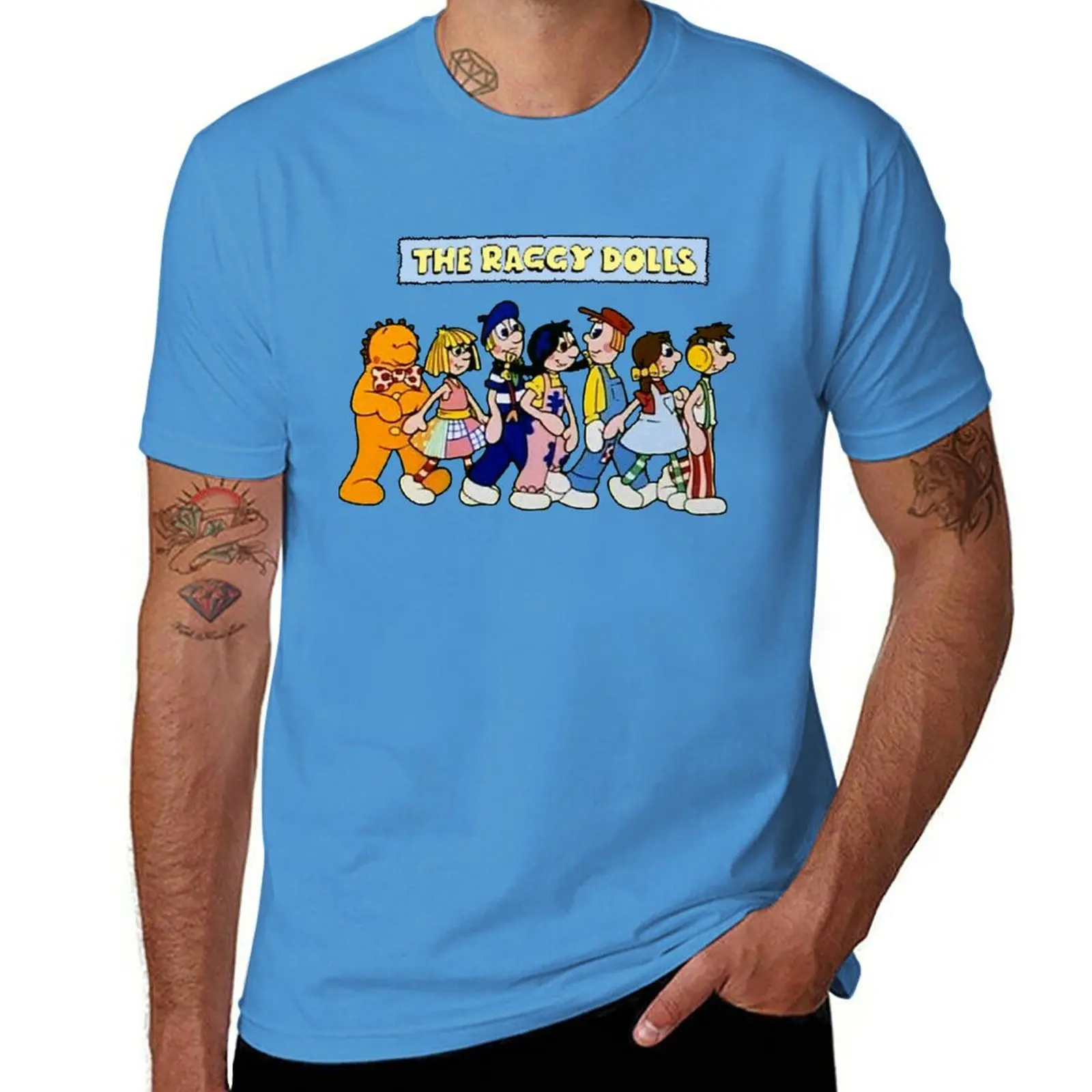 New The Raggy Dolls friends T-Shirt summer tops custom t shirt mens champion t shirts