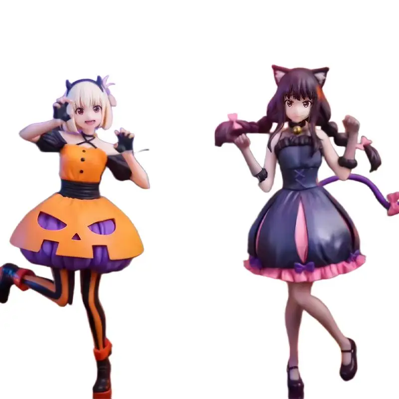 هدية الهالوين حقيقية ليكوريس نكص لونو تاكينا نيشيكيجي تشيساتو بولي كلوريد الفينيل أنيمي نموذج لجسم لعبة جامع سطح المكتب حلية #6