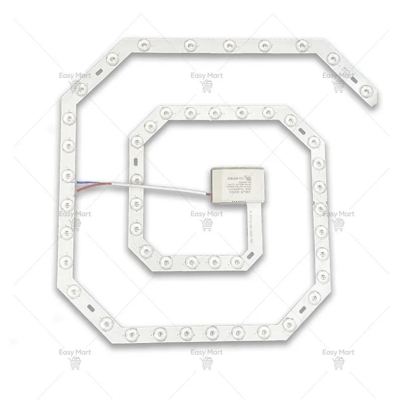 Fan ,Source General LED Three-color Dimming, White , Sheet Replacement Ceiling Fan Light Ceiling Light Wick