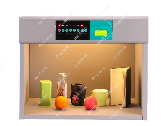 International standard light source 4567 fabric clothing textile metal colorimetric box D65/U30/TL84