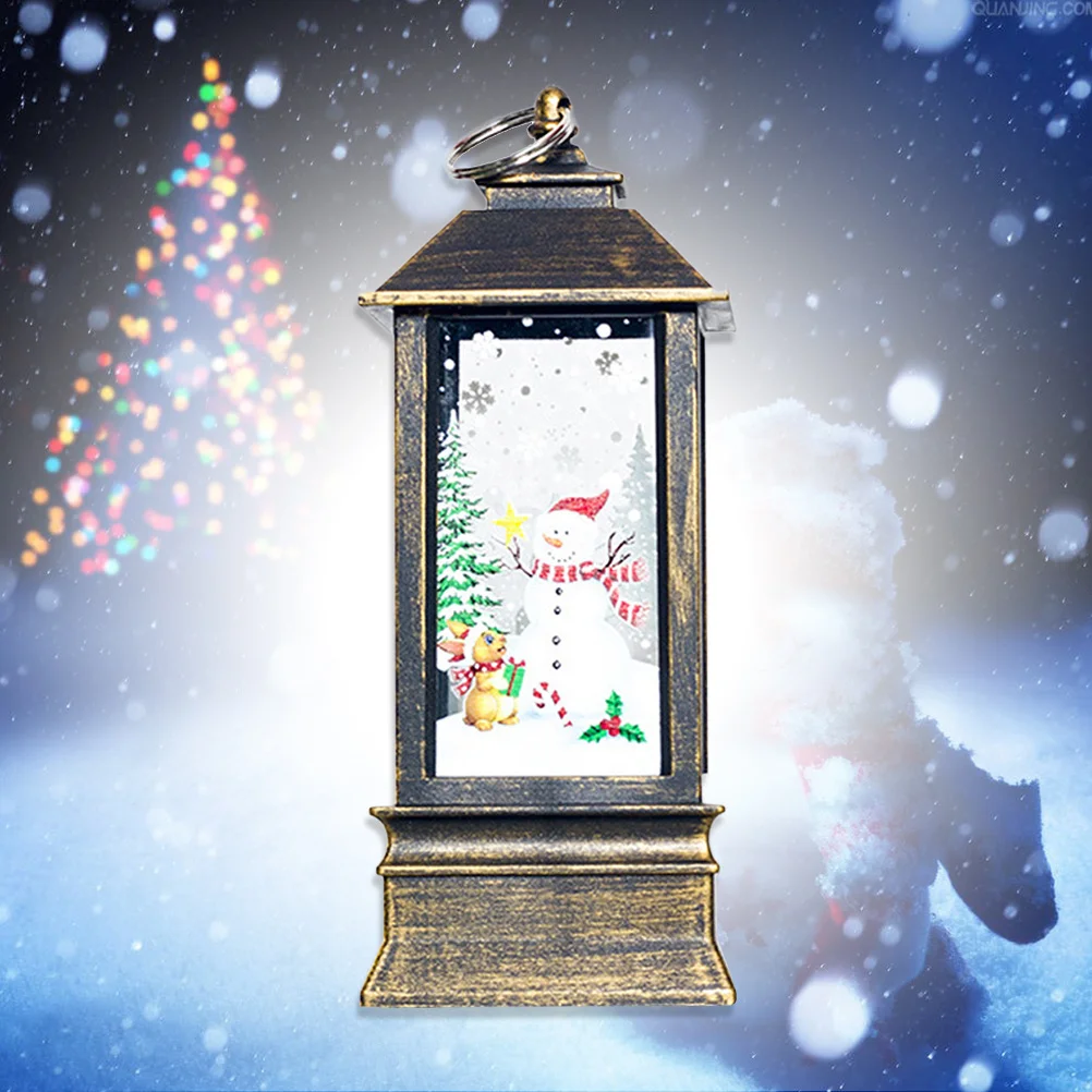 

Mini Table Lamp Decoration Bronze Christmas Hanging Ornament For Home Office Wedding Birthday Gift Table Desk Cabinet