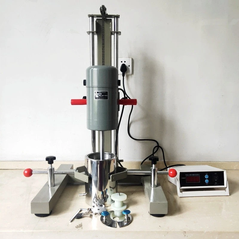 Disperser Small Sample Paint Sand Mill Digital Display Small High Speed Mixer Homogenizer