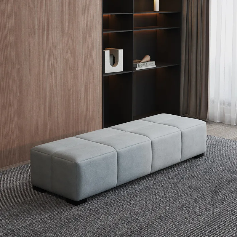 イタリア風ベッドサイドスツール クローク収納 ソファスツール レストベンチ 寝室 ベッド収納 靴交換スツール フットペダル