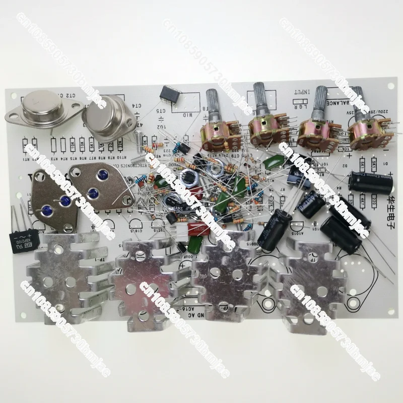 X850A Dual Channel High Power Amplifier Board Bulk Electronic Amplifier Diy Component Kit