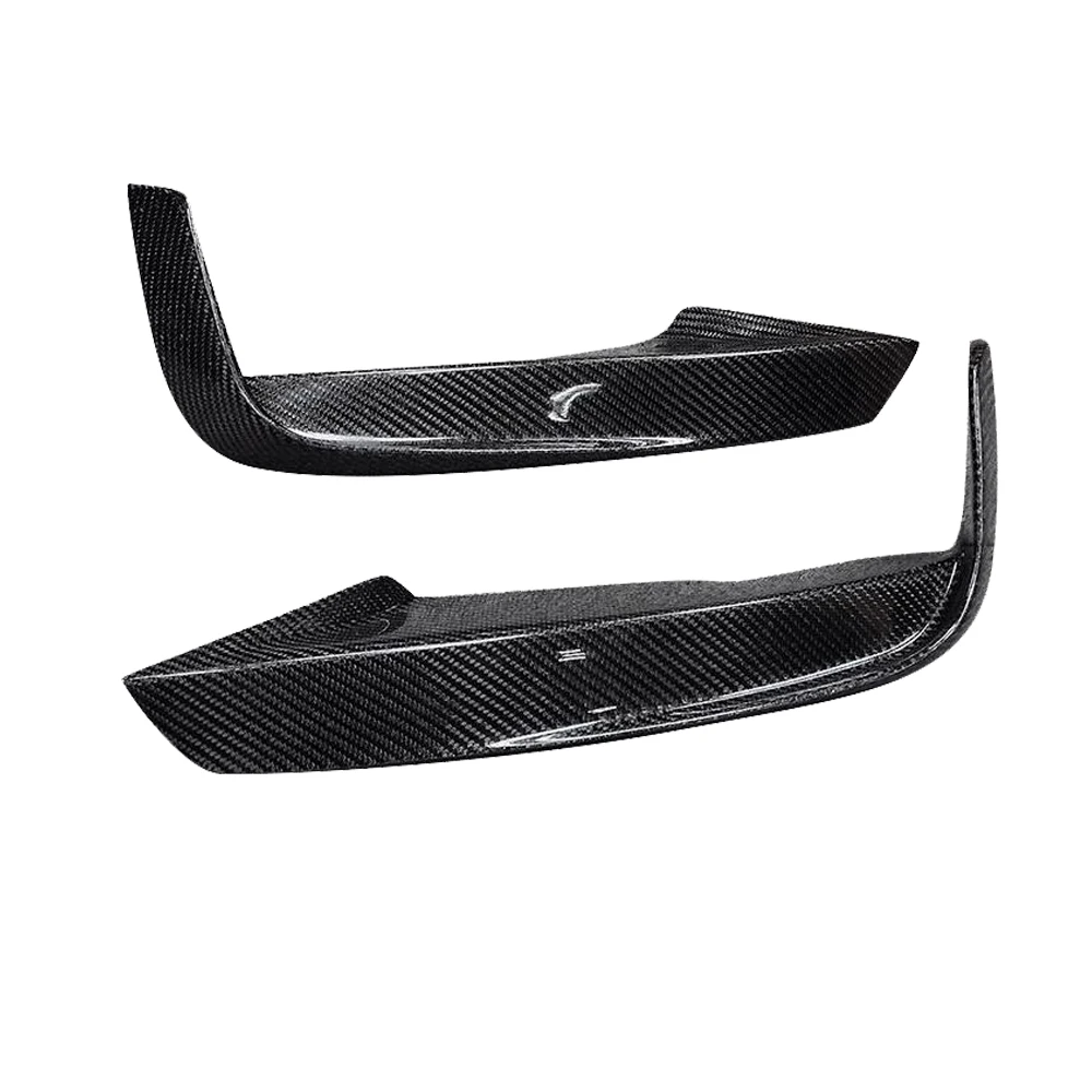 Real Carbon Fiber Front Bumper Upper Fog Canard Splitter for BMW 3 Series F30 F31 320 335 2012-2018