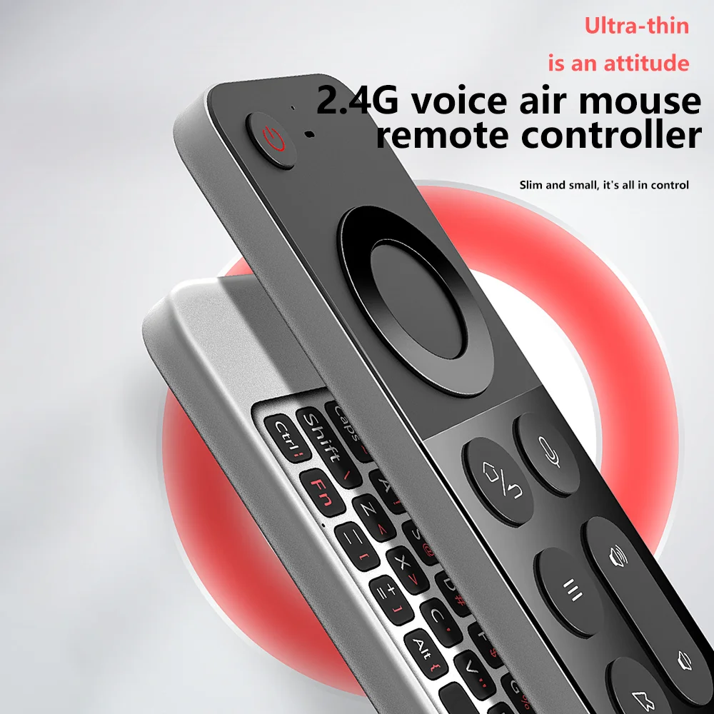 W3 Remote Control 2.4G Wireless Air Mouse USB Mini Keyboard Li-Battery For Android Smart TV BOX PC Tablet Projector