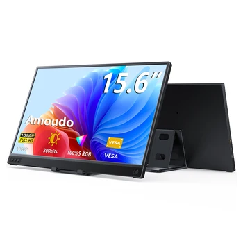 15.6 Inch Portable Monitor Full HD 1080P USB-C Mini HDMI – Australian Stock 1